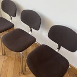 Set of 7 Steelcase Strafor chairs