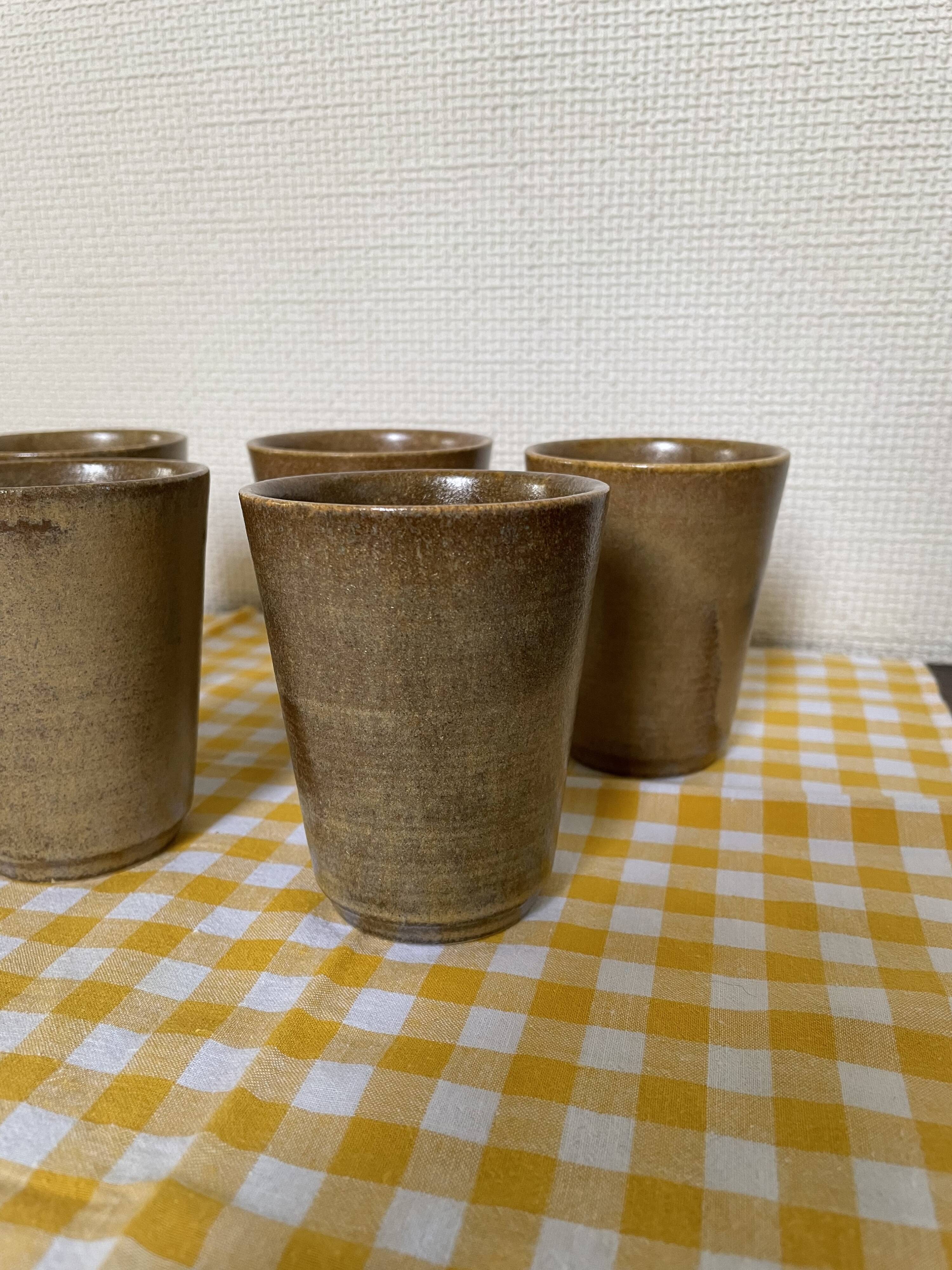 Digoin stoneware mugs