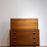 Danish teak secretary