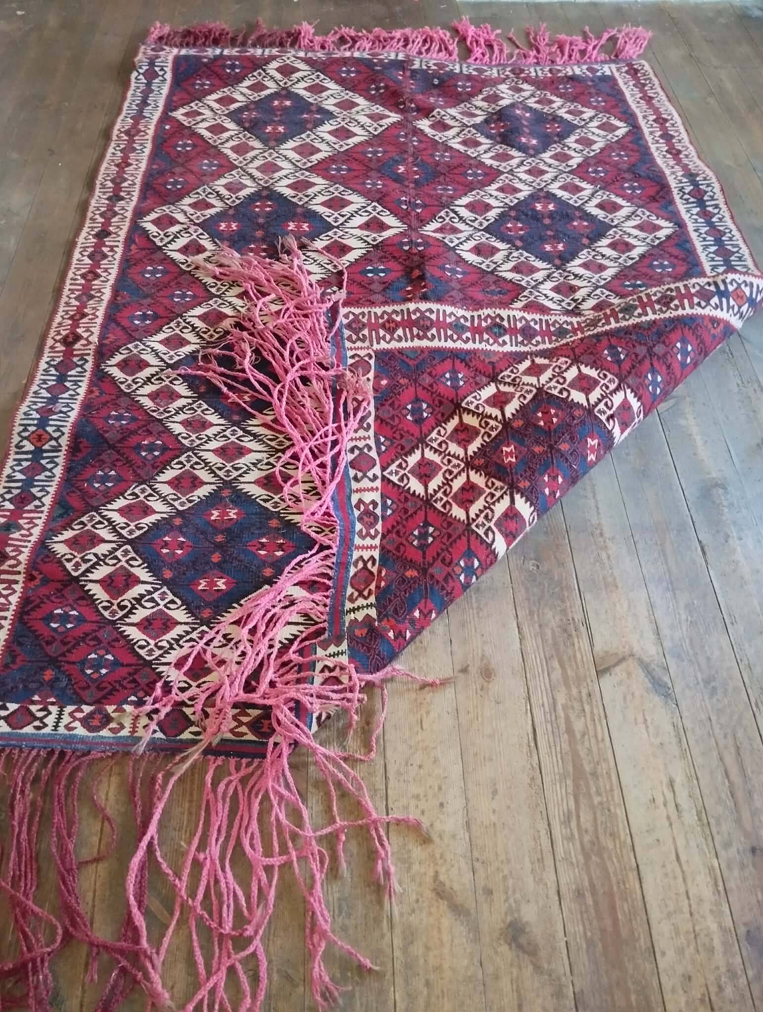 Handmade Anatolian Kilim 220x156cm