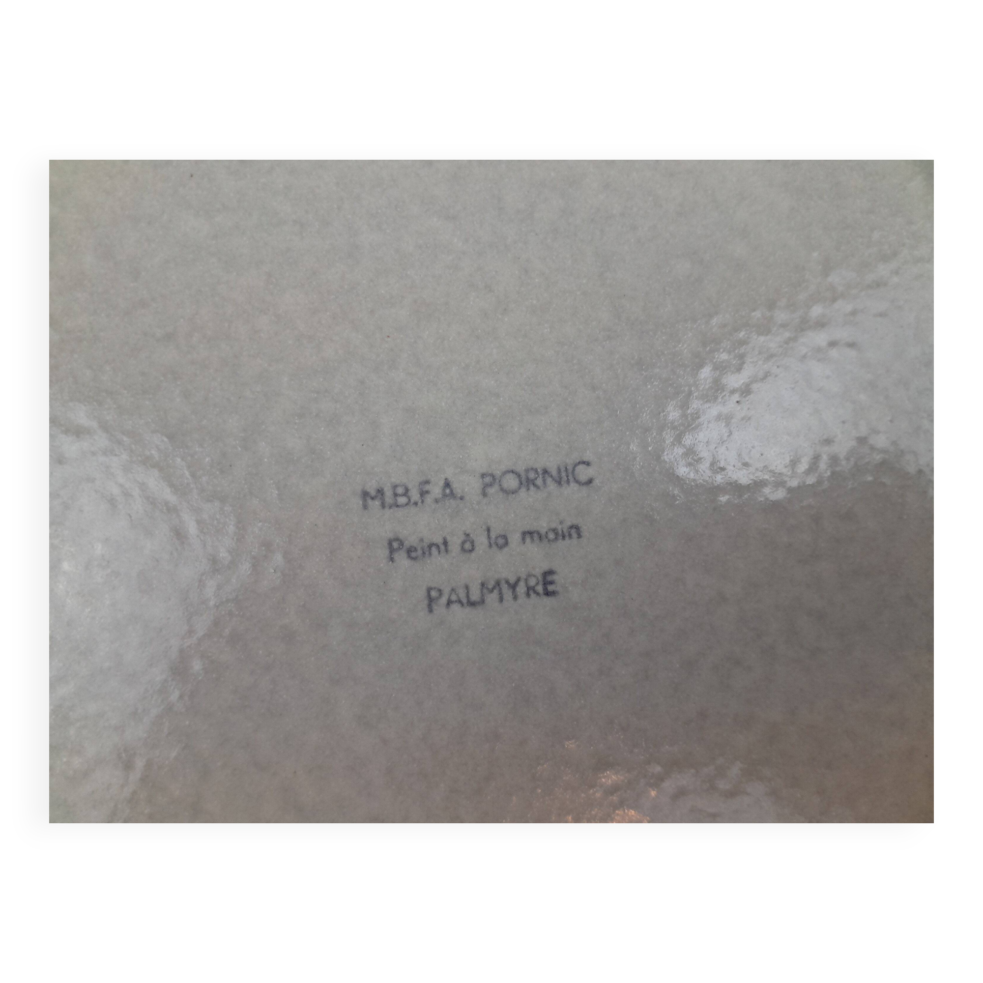 6 MBFA Palmyra Plate