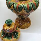 H. Becquet Quaregnon vase in the mastery style with birds of paradise decoration