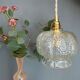 Vintage glass globe walker