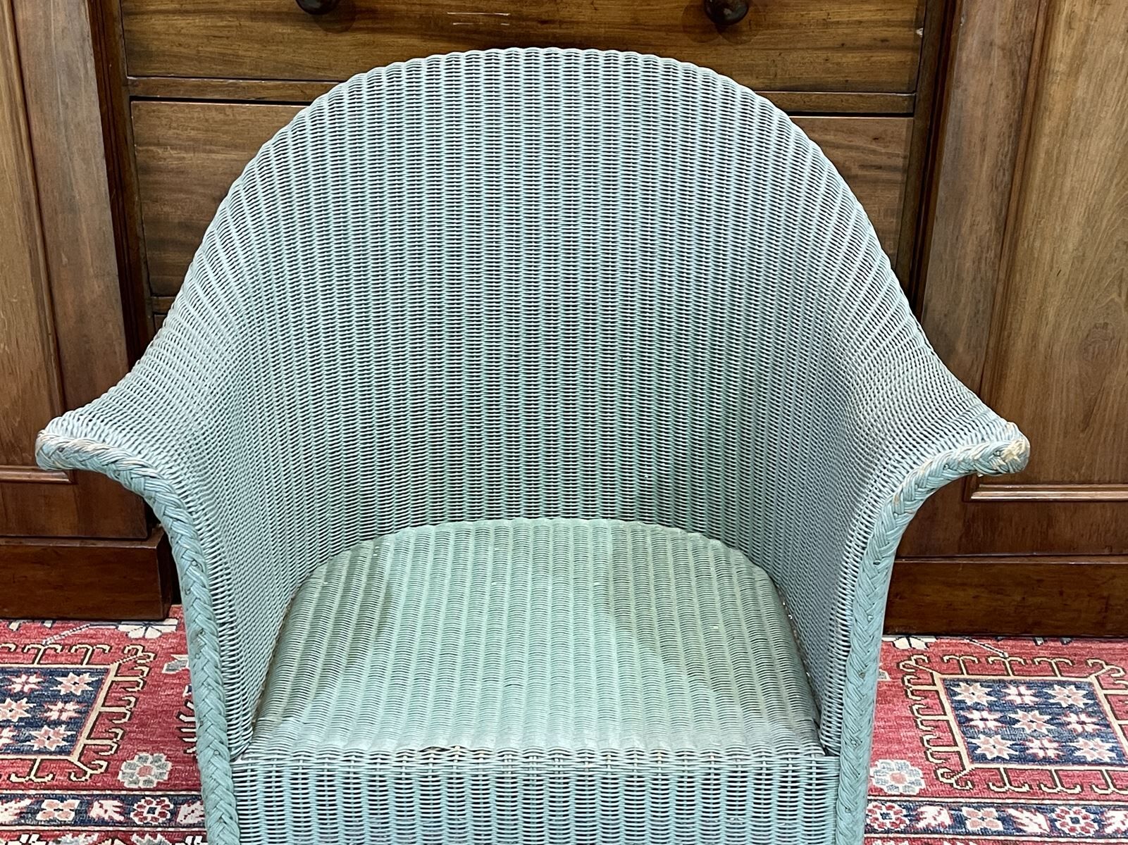 LLoyd loom armchair from the 1950s