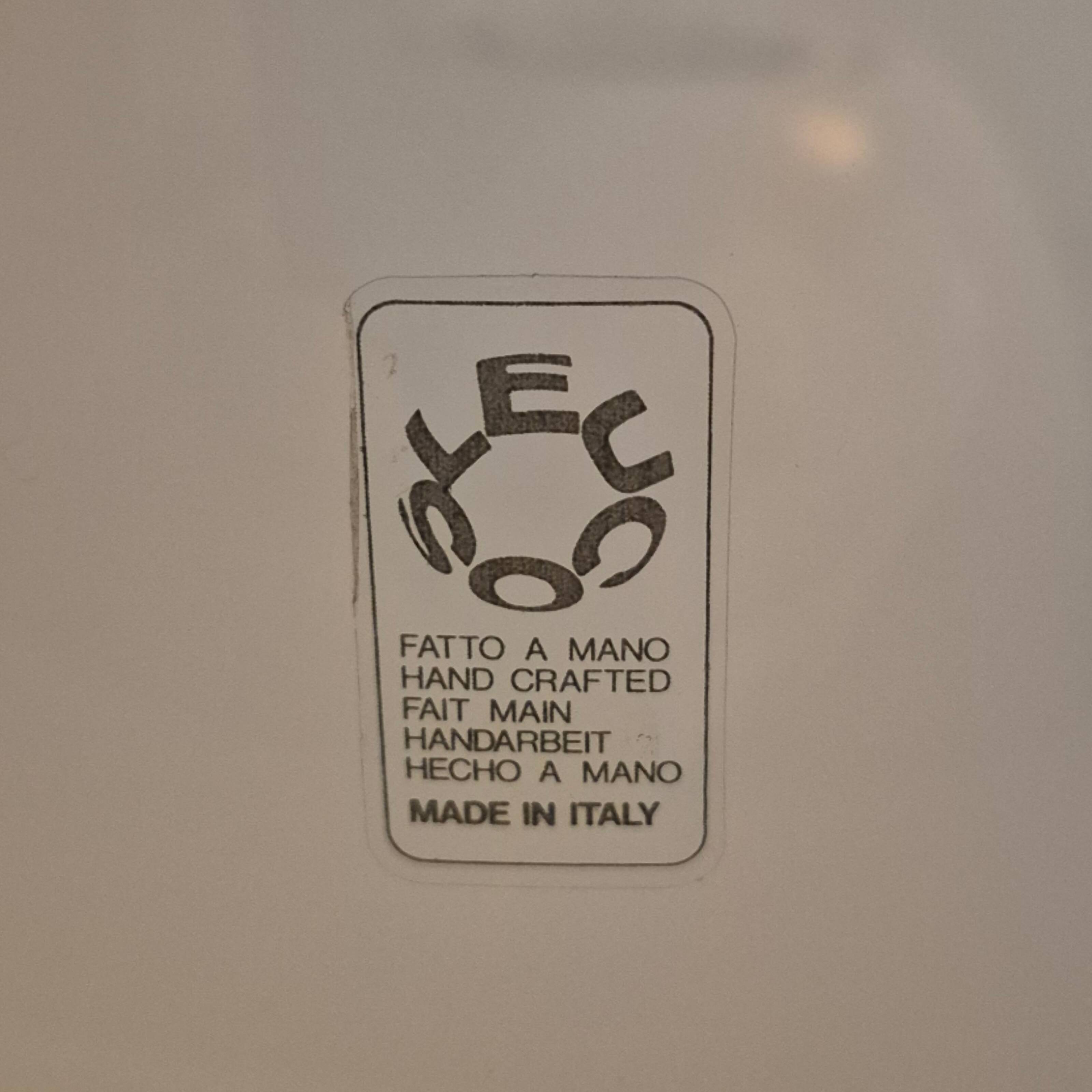 Set of 2 Ebe table lamps by Giusto Toso for Leucos, Italy 1970s