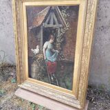 Tableau ancien fin 19eme