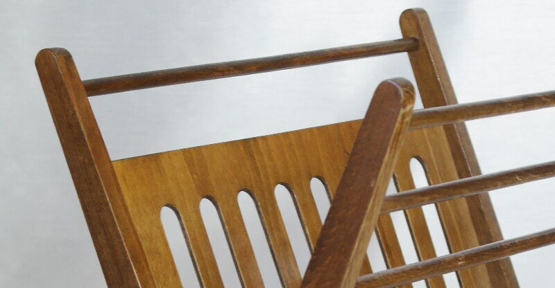 Scandinavian Folding Magazine Holder Designer Cees Braakman for Pastoe