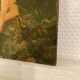 Small oil on panel, Diana 19th century