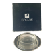 Silver plated butter dish with crystal insert by Ercuis, original box