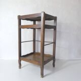 solid wood side table