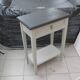 Table d'appoint en bois peint