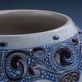 Art Deco punch bowl by Alfons Wilhelm Lötschert. Germany, early XXth