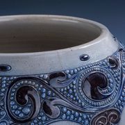Art Deco punch bowl by Alfons Wilhelm Lötschert. Germany, early XXth