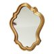 Baroque mirror in gilded wood from the 1960s.