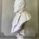 Marble bust from Carrara signed and dated Argenti Giosue 1886.