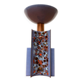 Vintage enamel candlestick