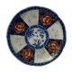 Scalloped plate Fukagawa sei style Imari around 1890 Japan