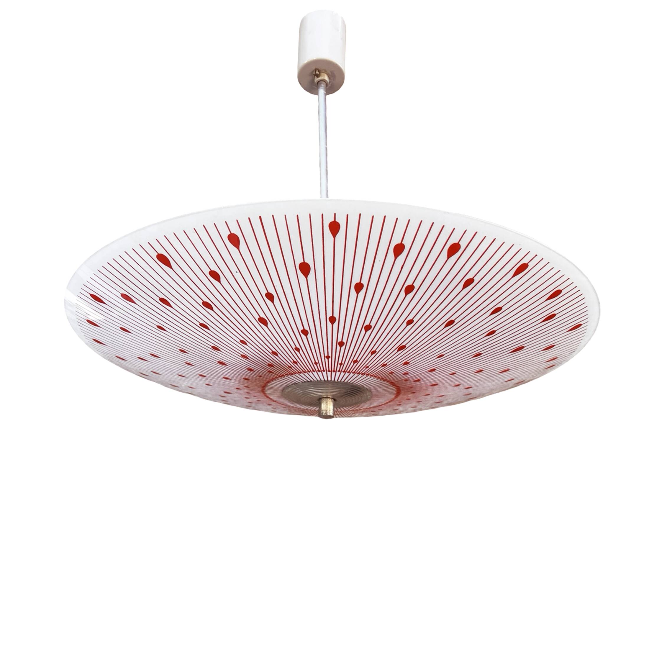 Napako umbrella ceiling lamp, Czechoslovakia, 1960s/1970s