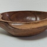 Zoomorphic cut fish wood carved vintage