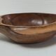 Coupe zoomorphe poisson bois sculpté vintage