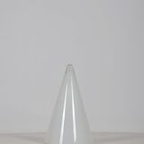 XL table lamp 'Teepee' in glass by SCE, 1990s