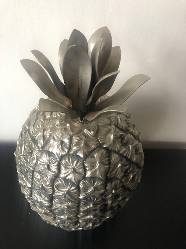 Seau à glace ananas argenté Michel Dartois