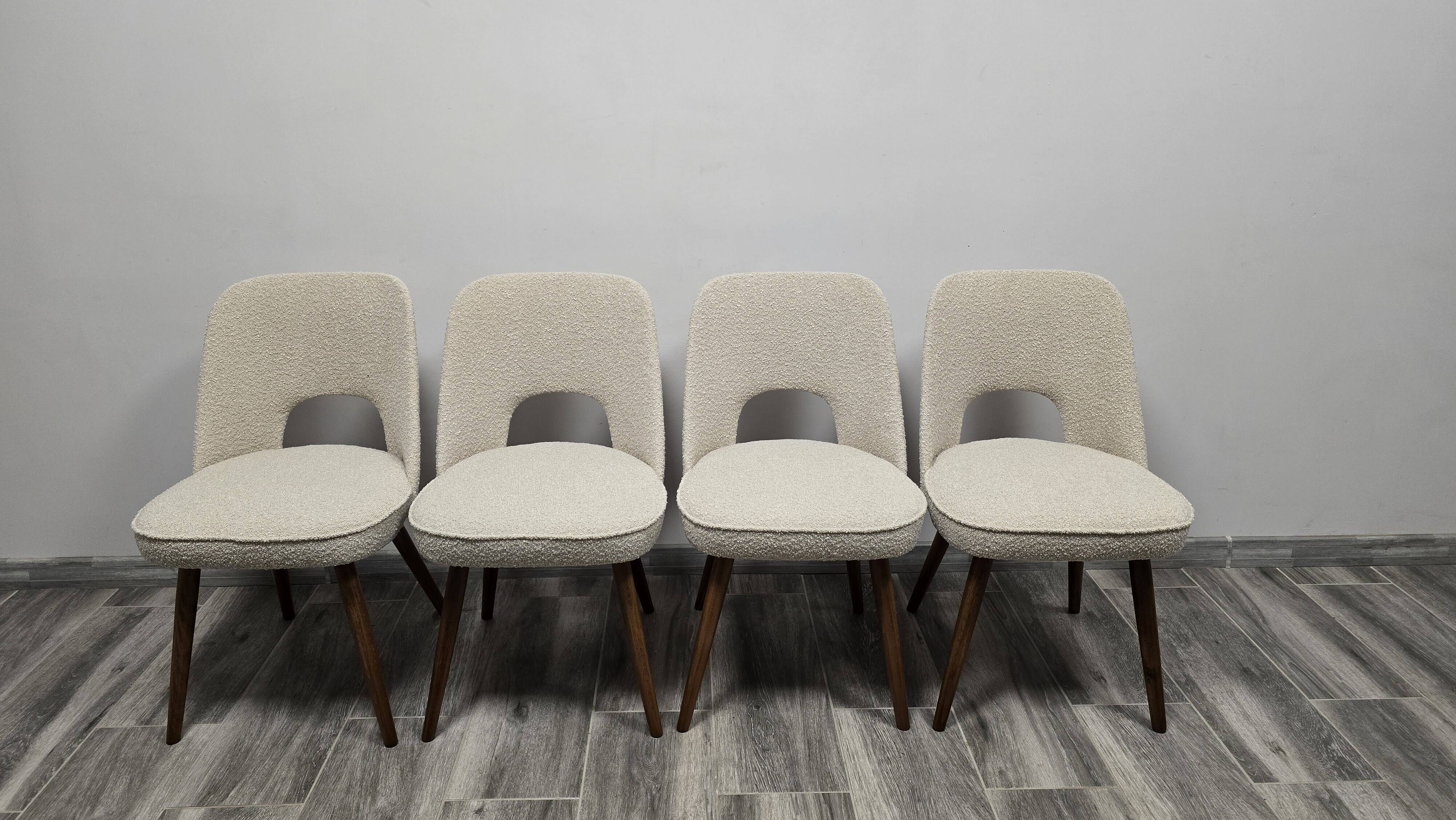 Dining Chairs by Oswald Haerdtl for Ton, 1950s, Set of 4
