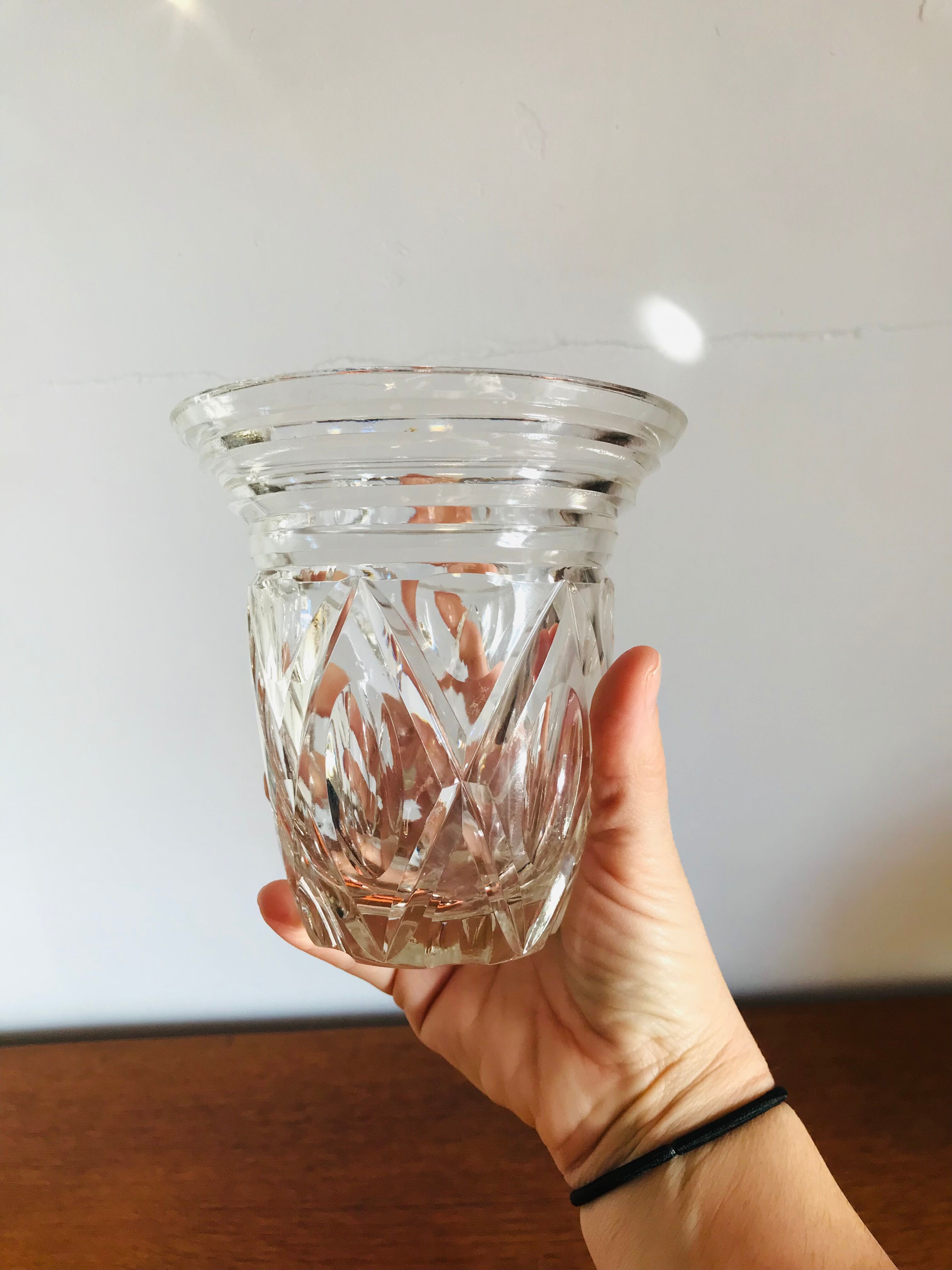 Glass vase