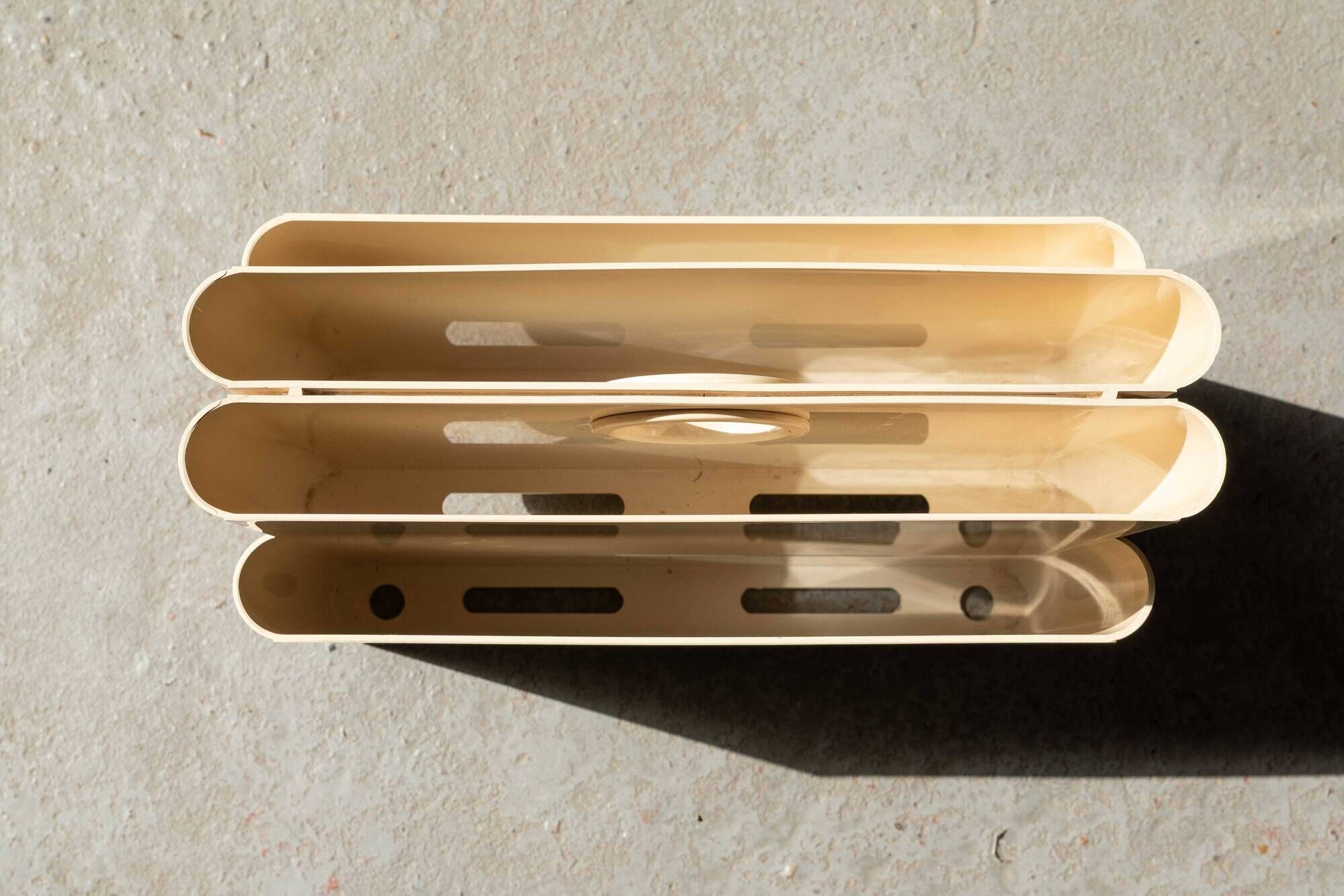 Magazine holder by Giotto Stoppino for Kartell, Italy, 1970's