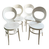 4 chaises modèle mouette Baumann