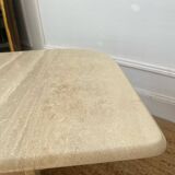 Vintage travertine coffee table