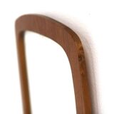 Scandinavian teak mirror, 120x38cm, Sweden, 1960