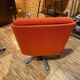 Fauteuils orange 70’S pivotants