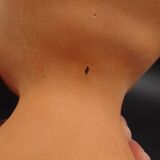 Vase in the shape of a baby's head - poupon