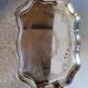 Silver metal tray 57 cm early 20th rectangle