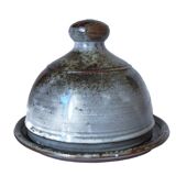 Vintage French pottery cheese dome