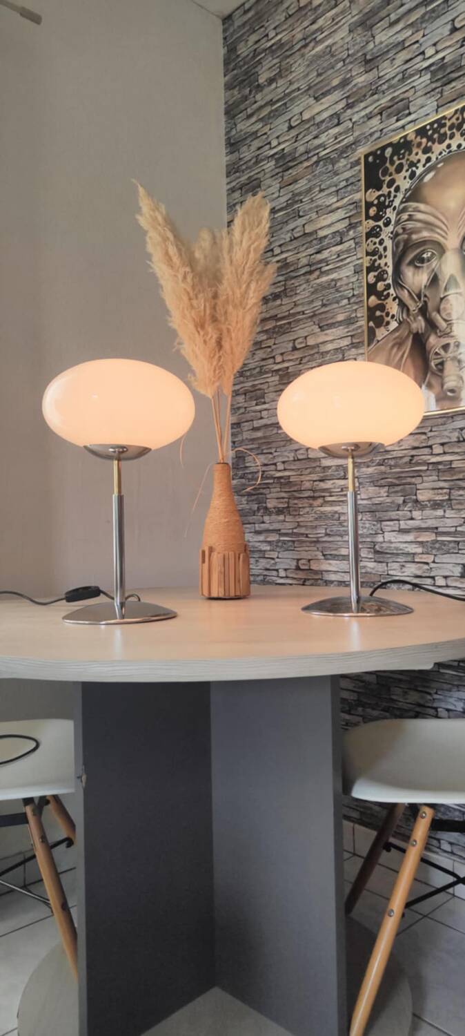 Pair of Italian lamps 1980