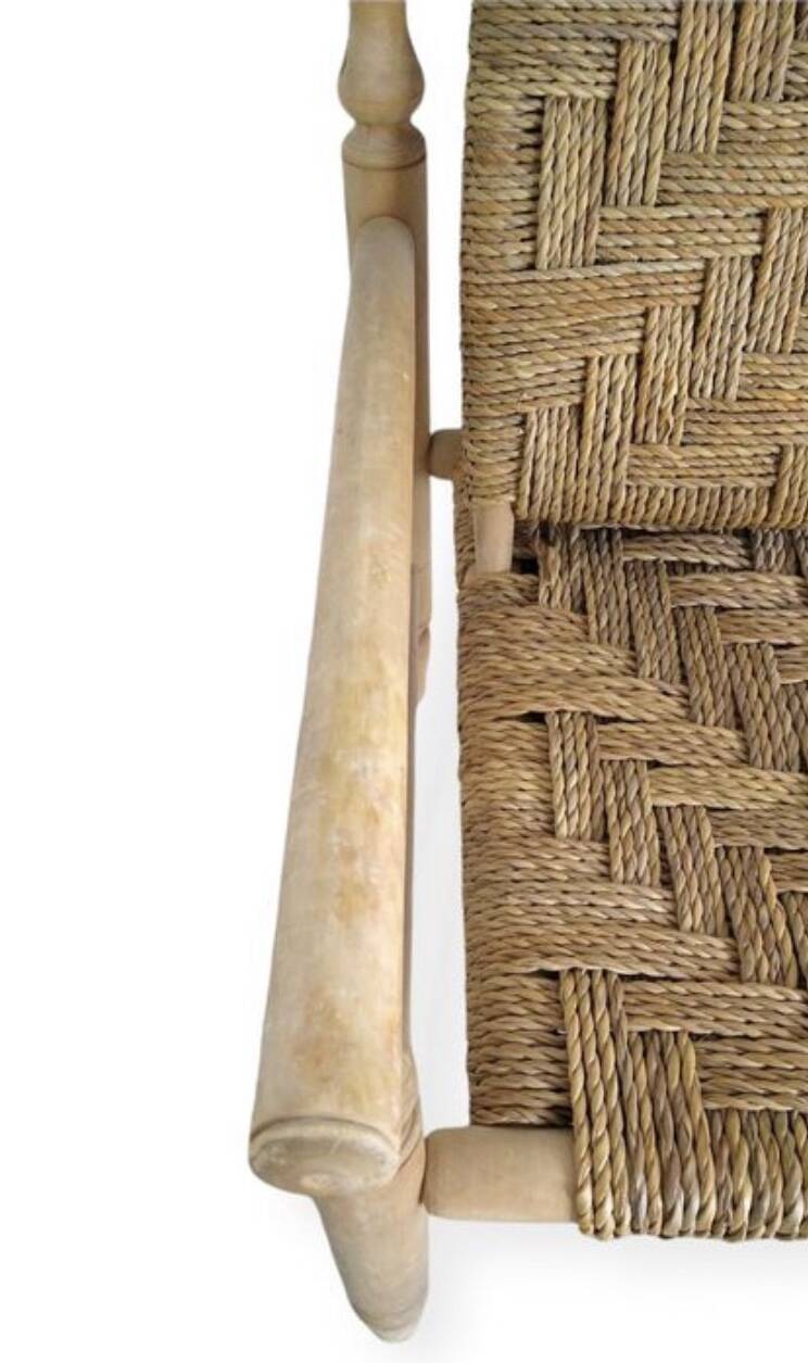 Fauteuil en corde d’Abaca- Audoux et Minet ?