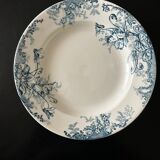 13 deep plates Terre de fer Cyclamens Louis Graves