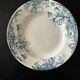13 deep plates Terre de fer Cyclamens Louis Graves