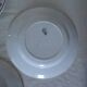 3 assiettes  plates sarreguemines, fleurs faience ancienne rouge et vert