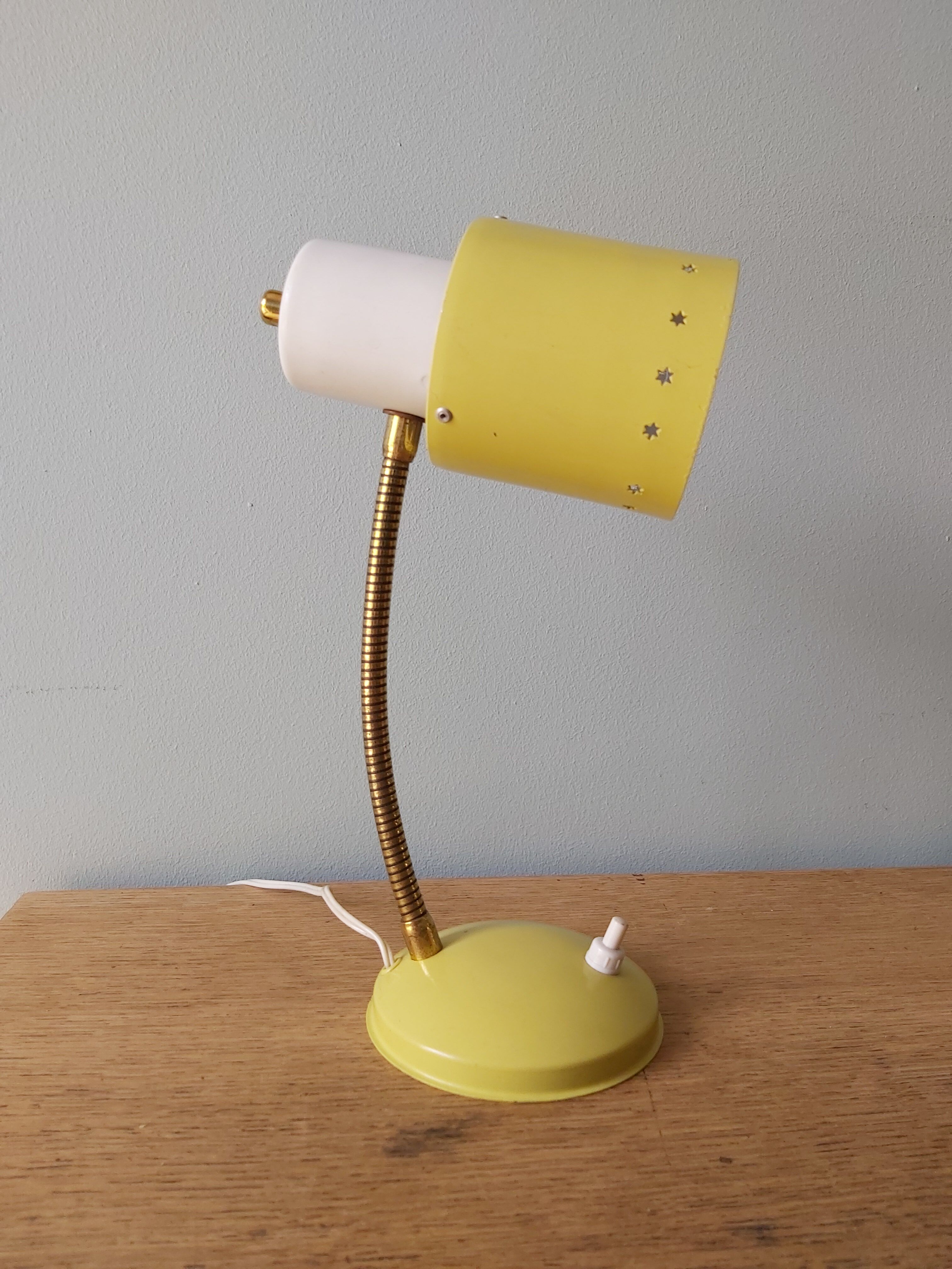 Lampe vintage, design italien, années 50