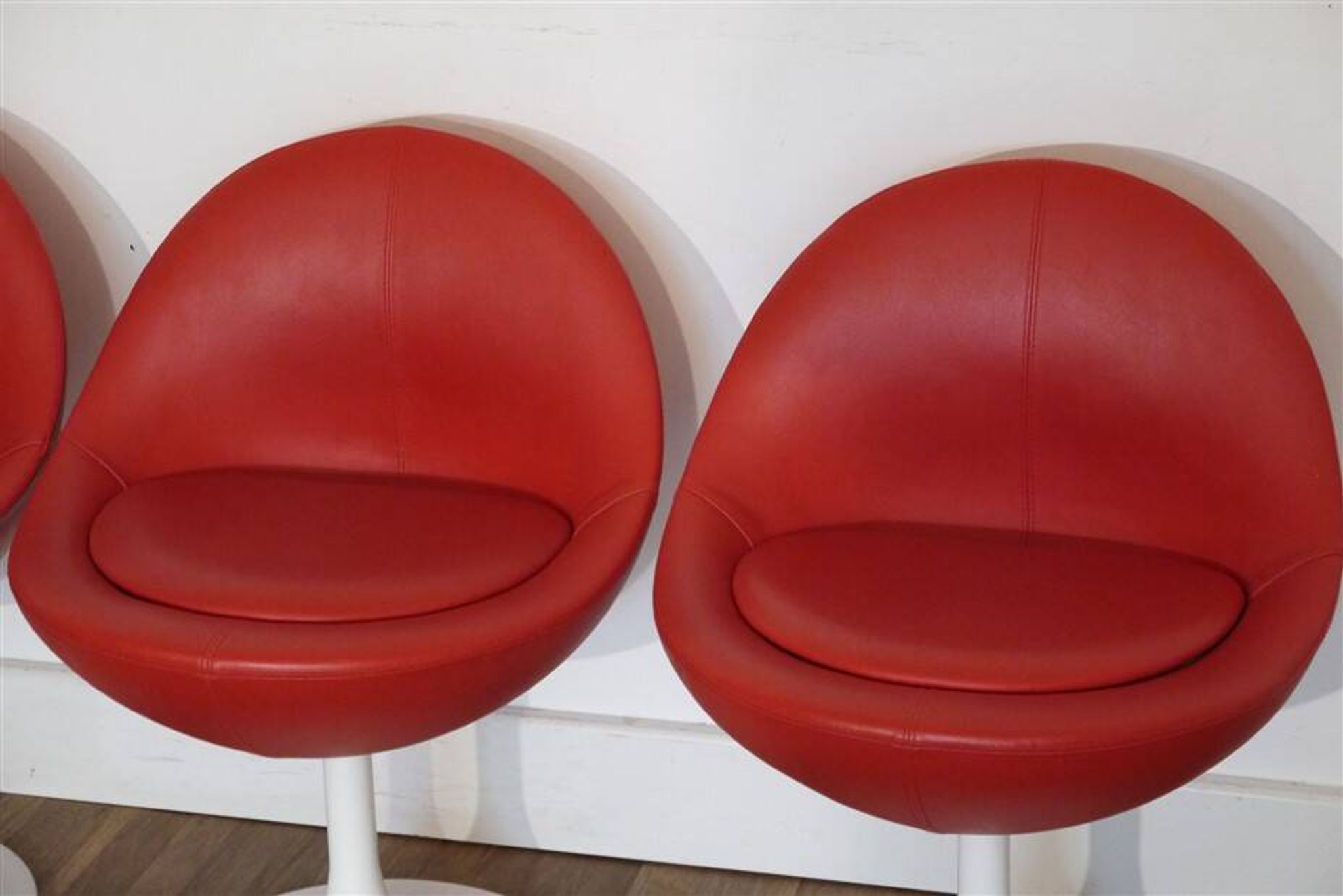 Serie de chaises design Borje Johanson 1970