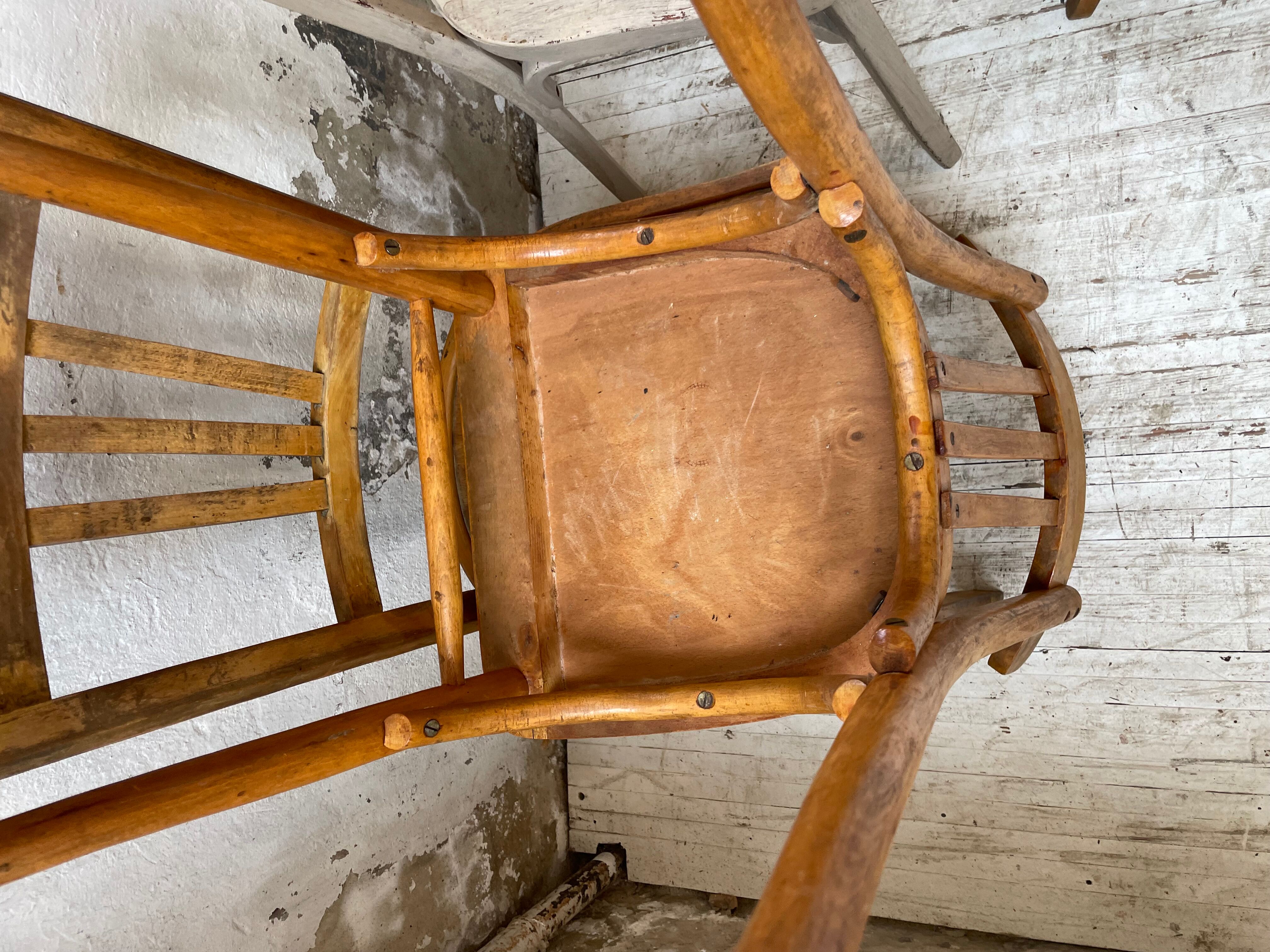 Set 11 Baumann bistro chairs