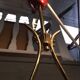 Italian brass chandelier 1950