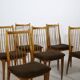 Mid-Century Teak Dining Chairs by WK Möbel, Set of 6, 1960s Design