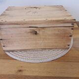 Old wooden box