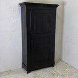 19th century solid wood bonnet cupboard