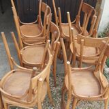 Set of 12 bistro chairs