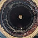 Glazed ceramic floor lamp from the 60s/70s